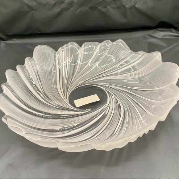 Vintage Mikasa Crystal Centerpiece Germany 12” - Picture 8 of 11